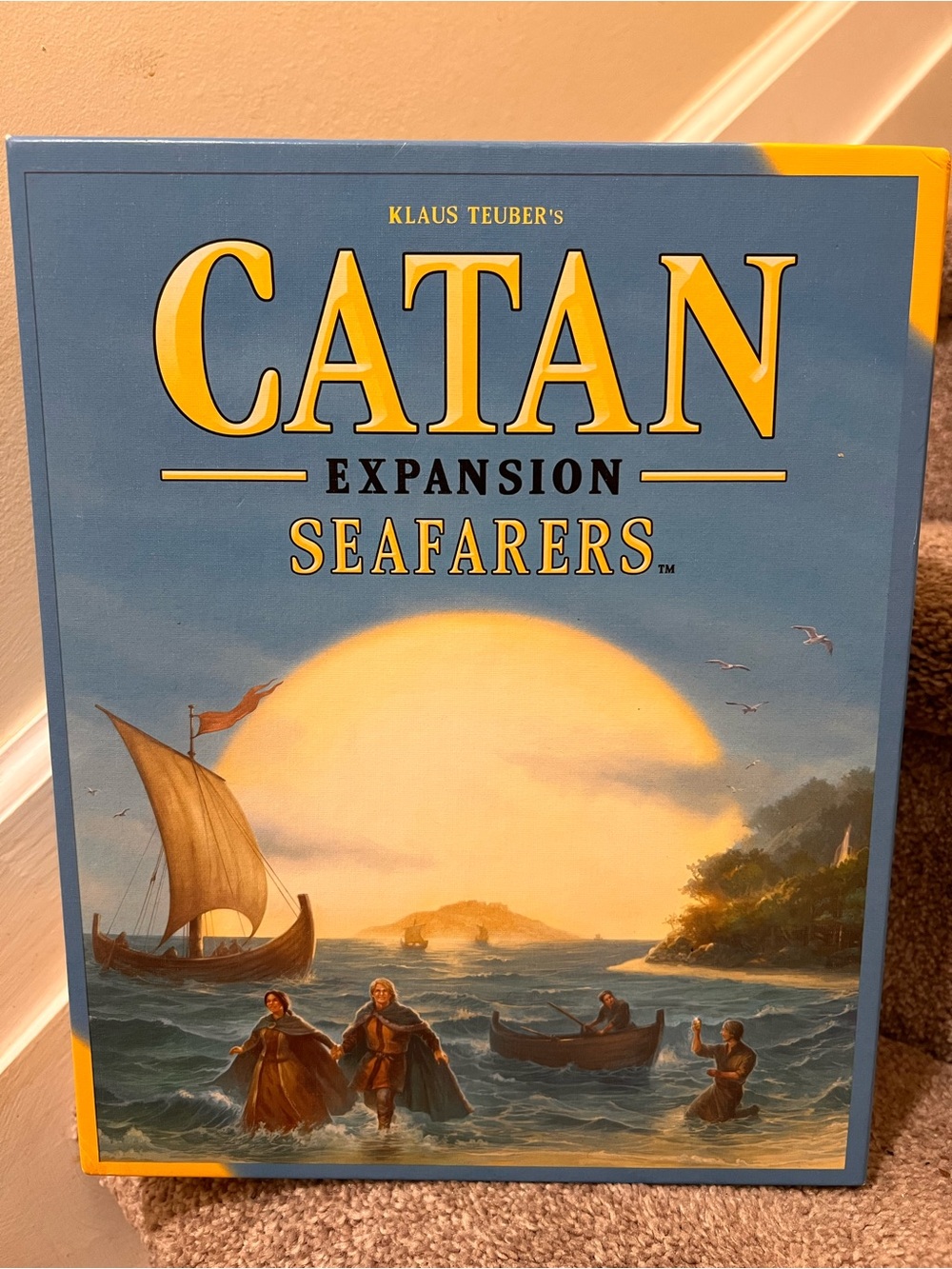 Catan Seafarers Expansion - Blue and Yellow Box